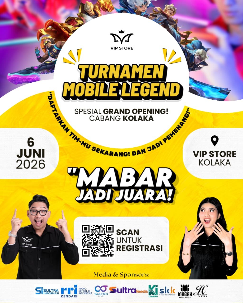 Poster Turnamen Mobile Legends